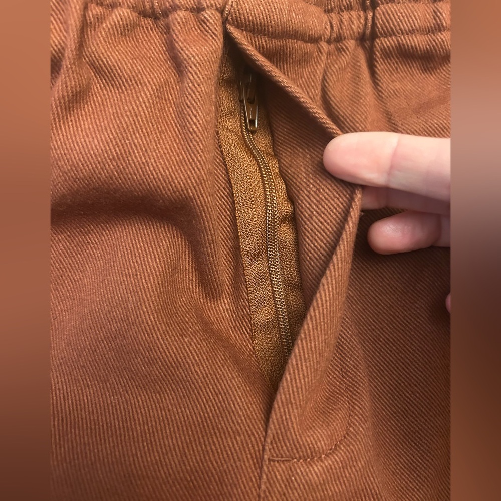 BODE Twill Rugby Short In Cinnamon - Picture 6 of 15